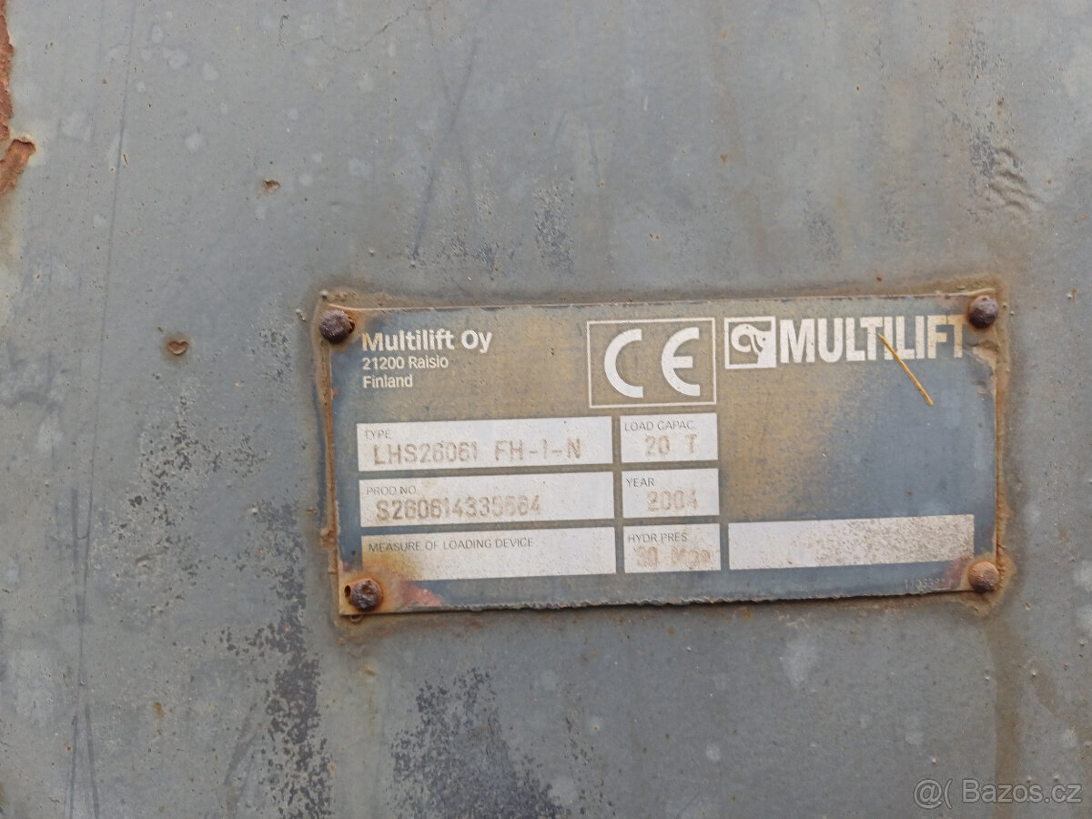 MULTILIFT hákový nosič 20tun - 10