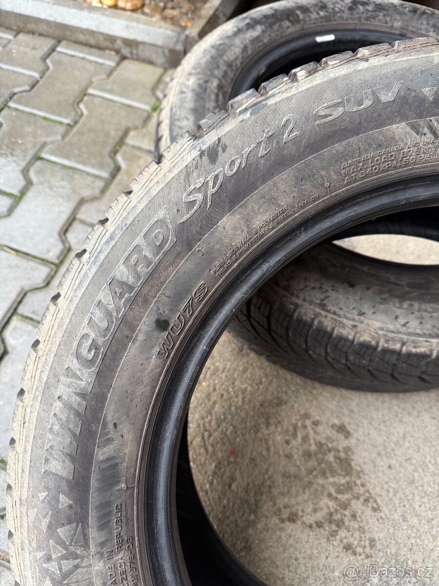 2x ZIMNÍ PNEU NEXEN 225/60 R17 - 10