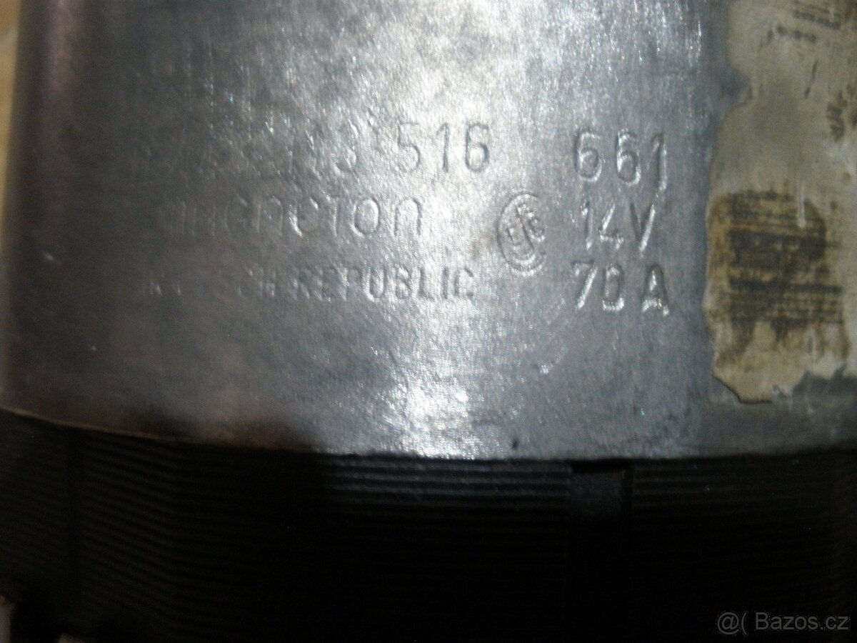 Alternátor ŠKODA Felicia 1.3 14V/70A - 10