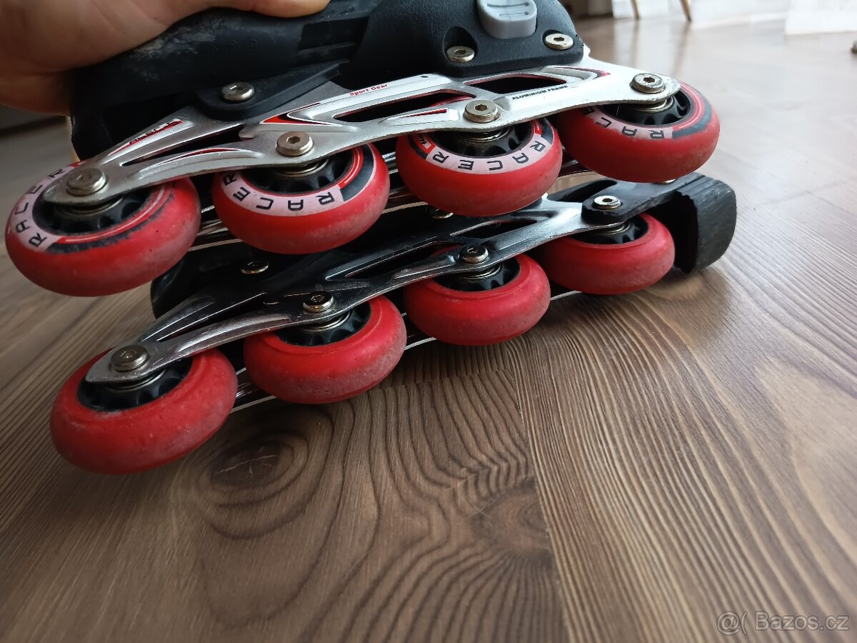 Inline kolečkové dětské brusle vel 29-32 - 10