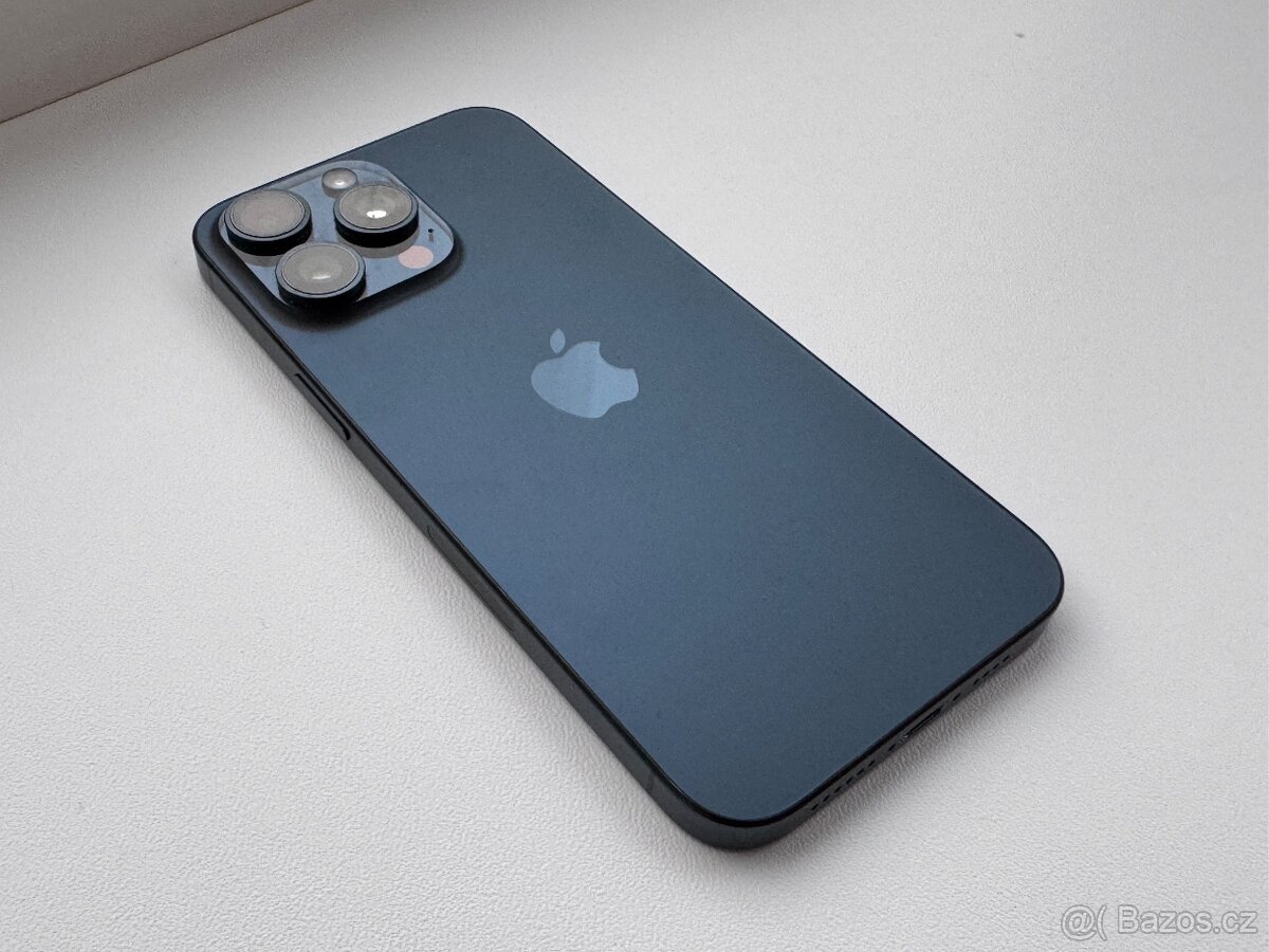 Apple iPhone 15PRO MAX 256GB Černý titan, Pěkný stav - 10