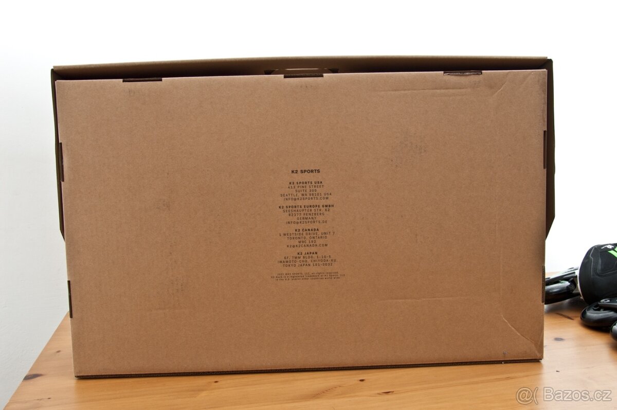 Kolečkové brusle -inline- vel.46EU K2 VO2 90 BOA M - 10