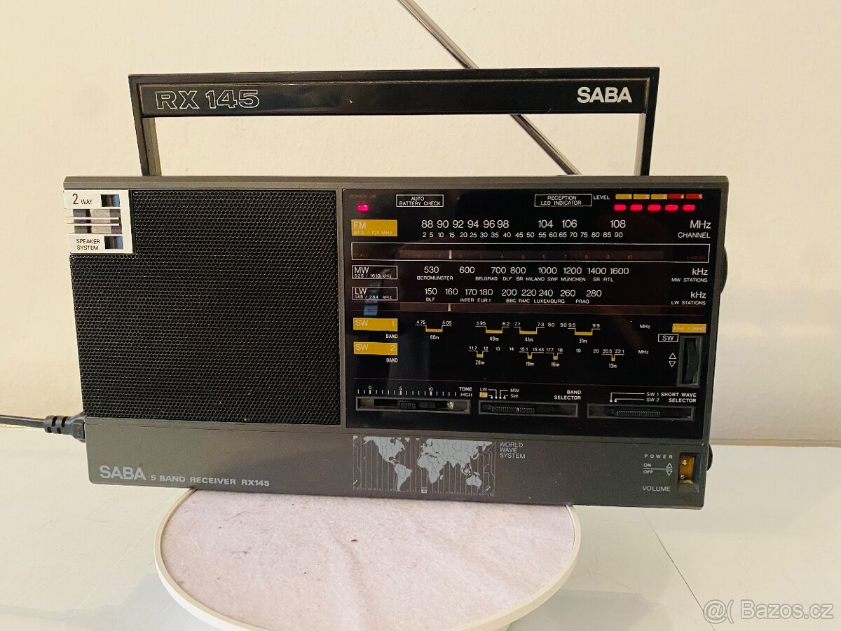 Rádio Saba RX 145, rok 1992 - 10
