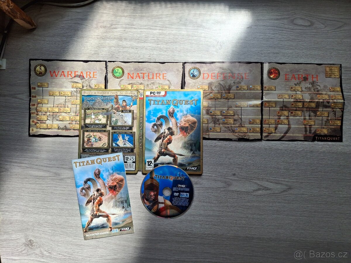 Titan Quest Steelbook zlatý PC hra pro sběratele - 10