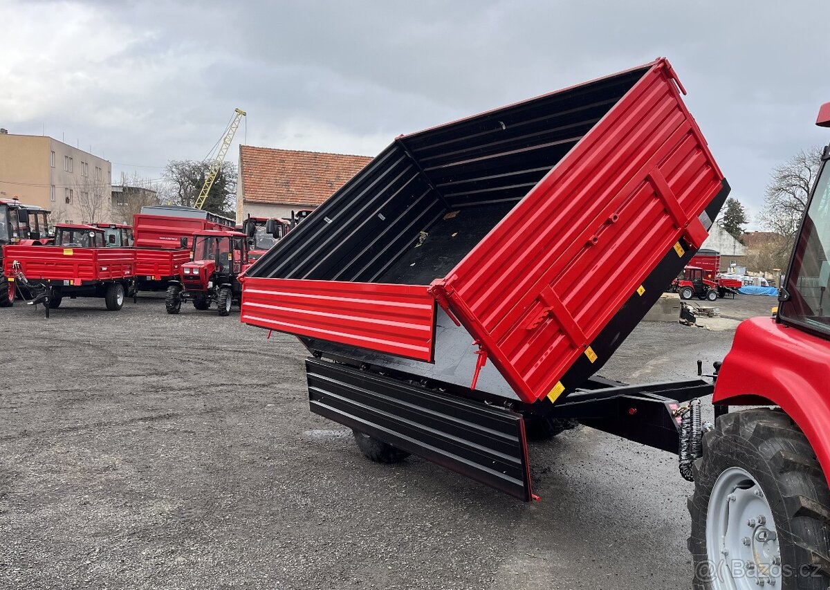 Traktorový návěs TINAZ 6 t - 10