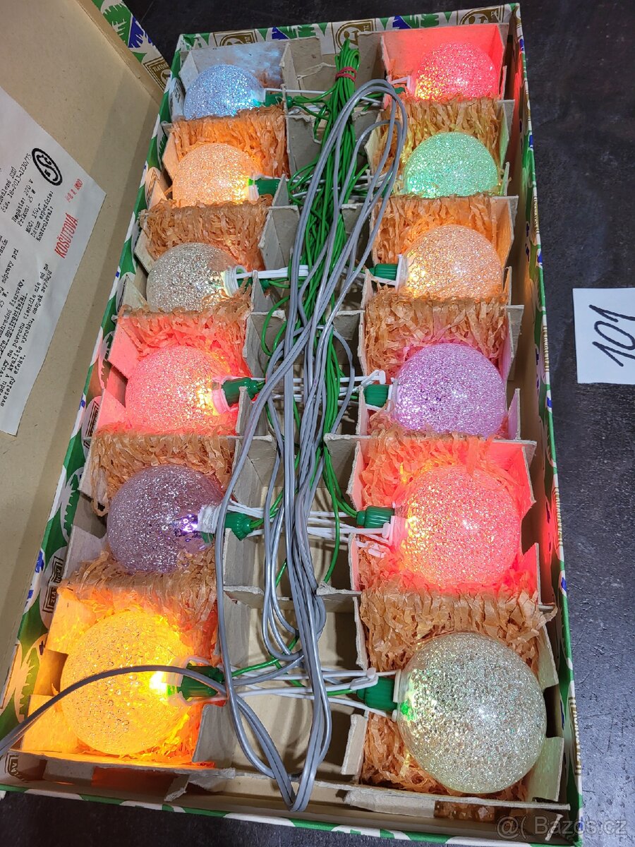 Retro vánoční osvětlení 101 - 10