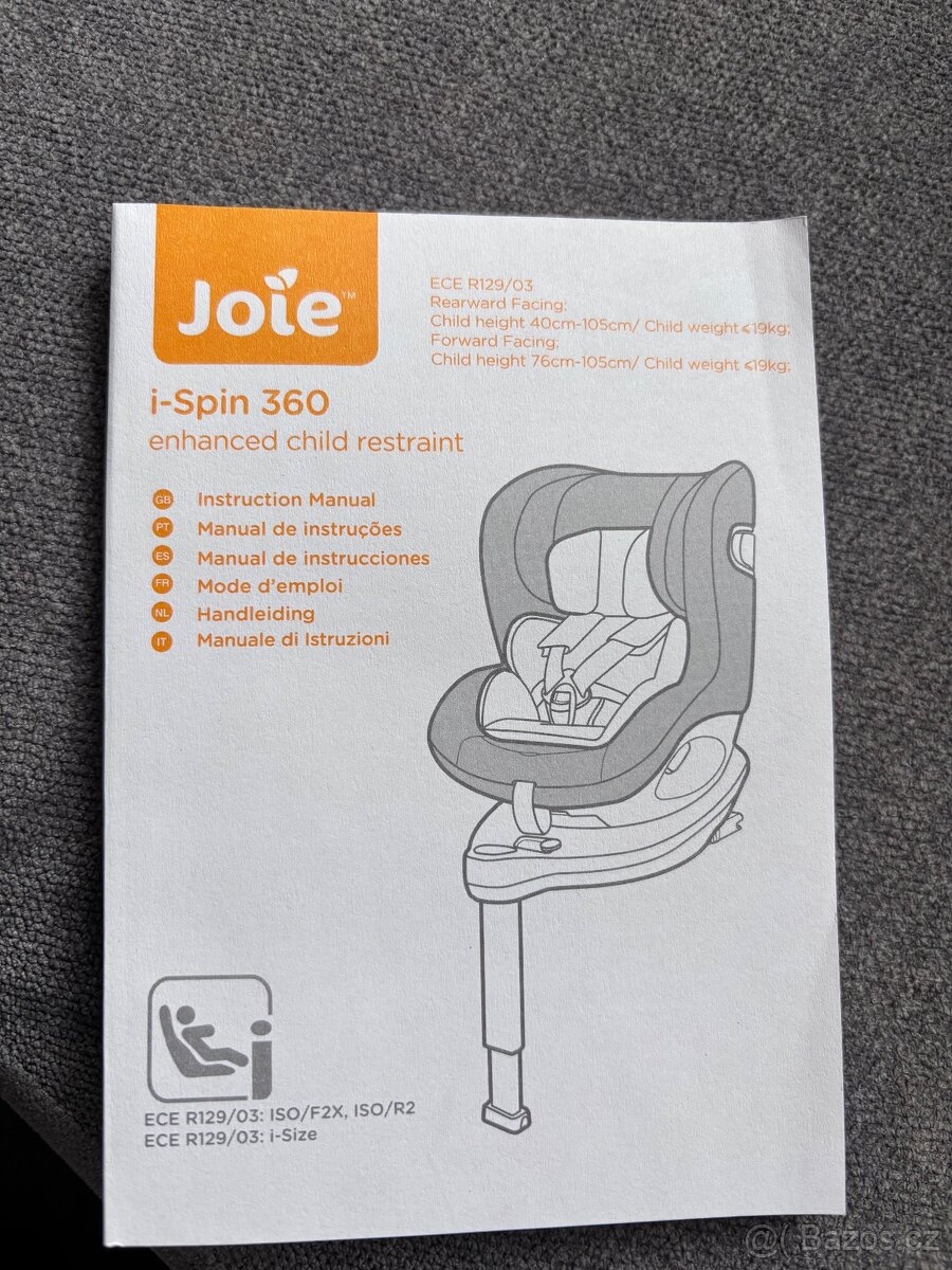 Joie i-spin 360 šedá - 10