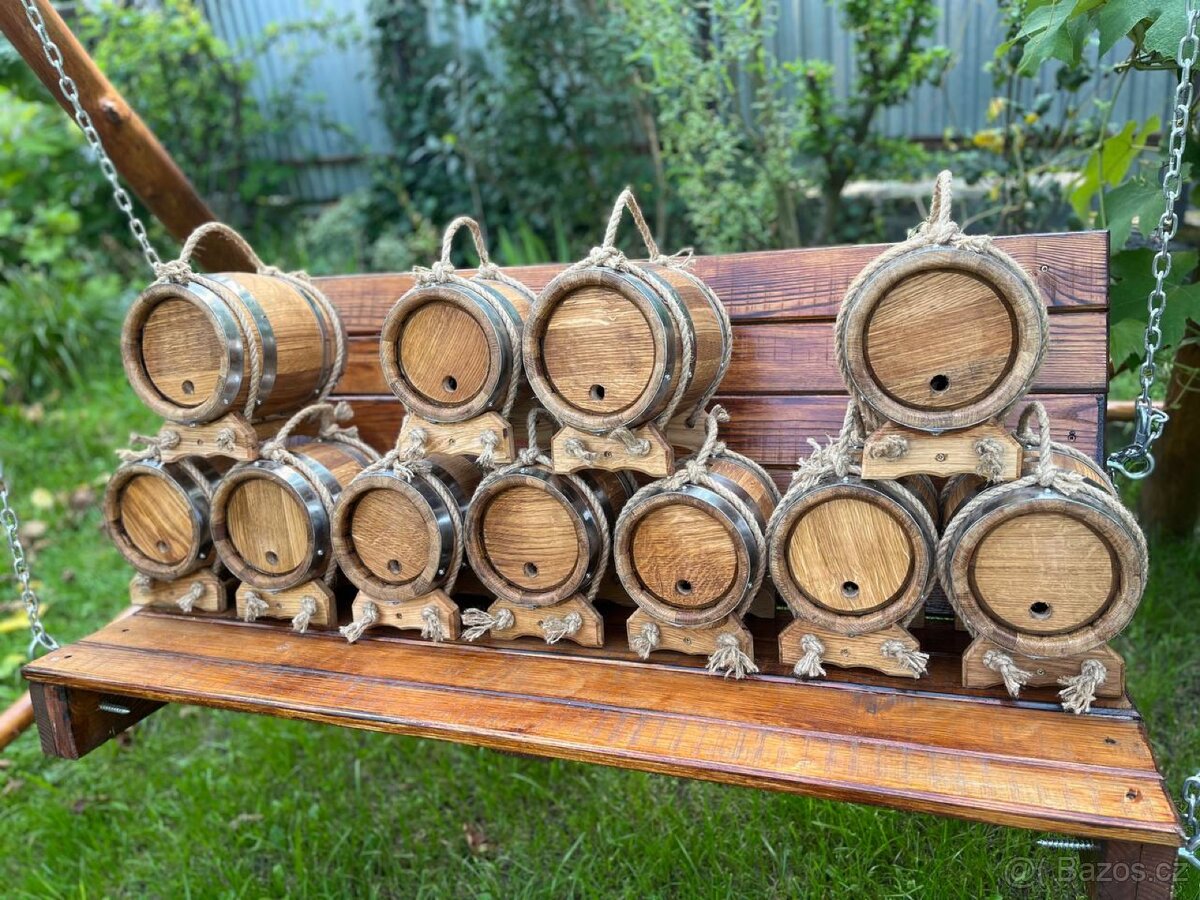 🌳🪵 Dubové sudy - 10