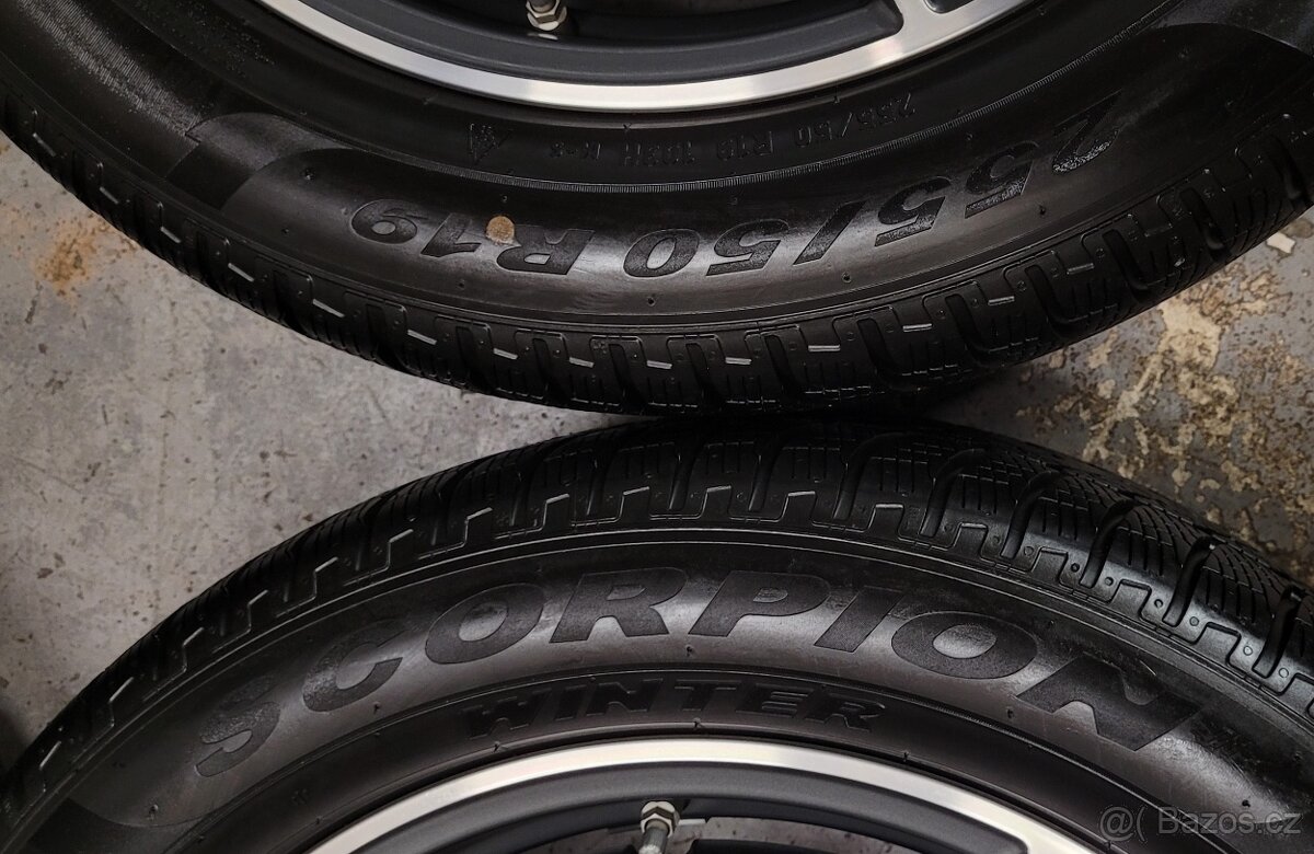 Mercedes Benz EQC,GLC,AMG, alu 19',zimní pneu, TPMS - 10