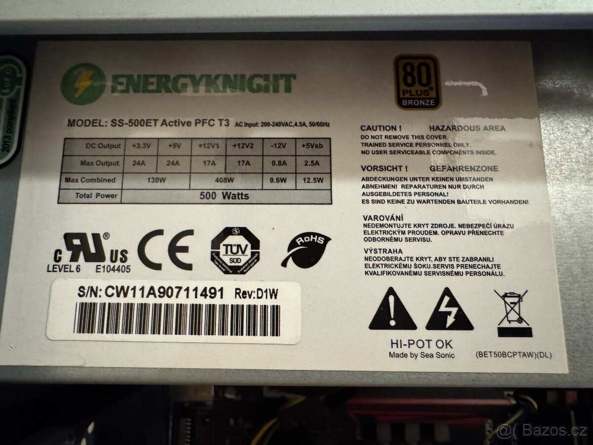 (prodáno ❌💰) PC 38 Cooler master Elite - 10