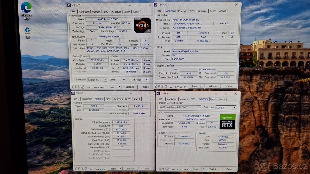 ❰ Herní PC | RYZEN 5 5500, RTX 3060 12GB, 16GB RAM, 1TB ❱ - 10