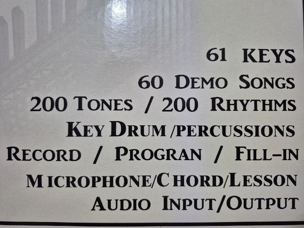 Největší nové led piano/klávesy/keyboard+USB+MP3, 61 kláves - 10