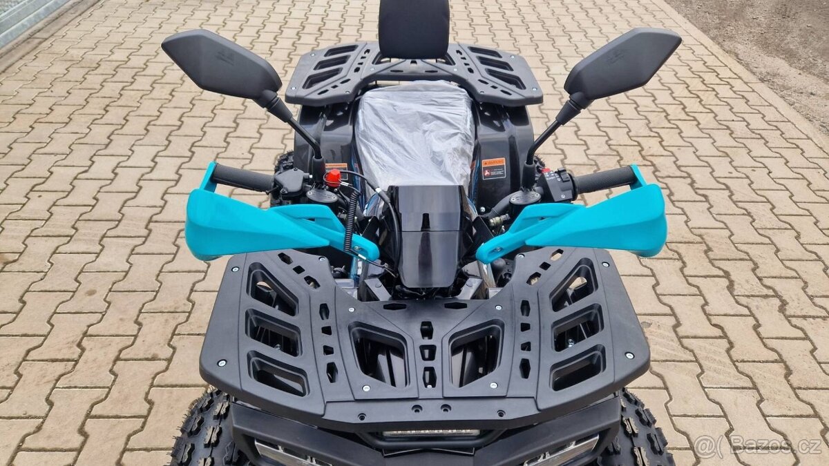 Dětská čtyřtaktní čtyřkolka Hunter II 125ccm. modra - 10