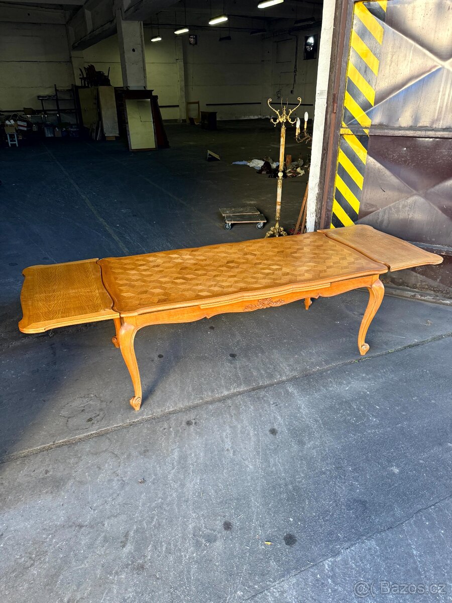 Starožitný jídelní set Chippendale (132004) - 10