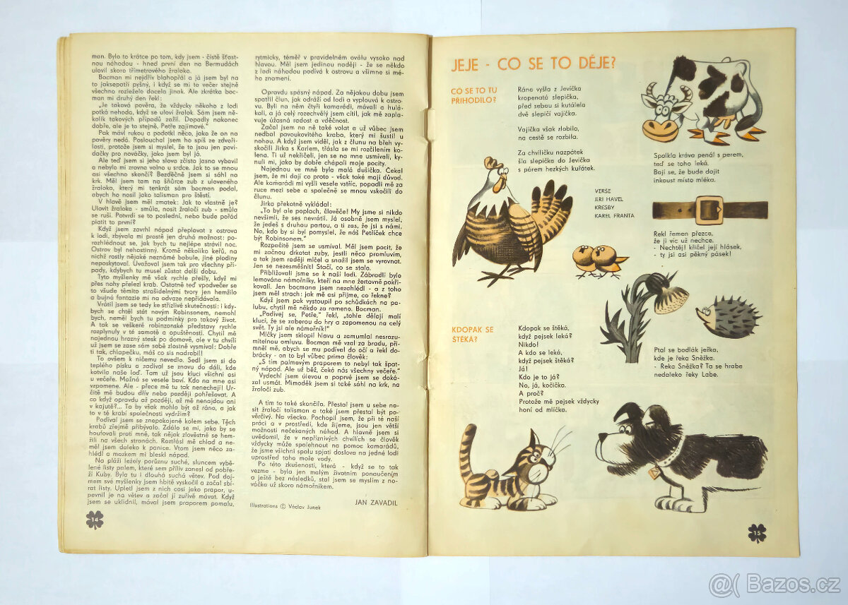 Čtyřlístek č.5 - Dobývá vesmír - Original 1969 - 10