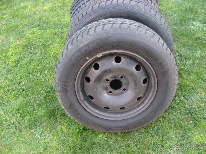 renault zimní kola + disky 14 hankook - 10