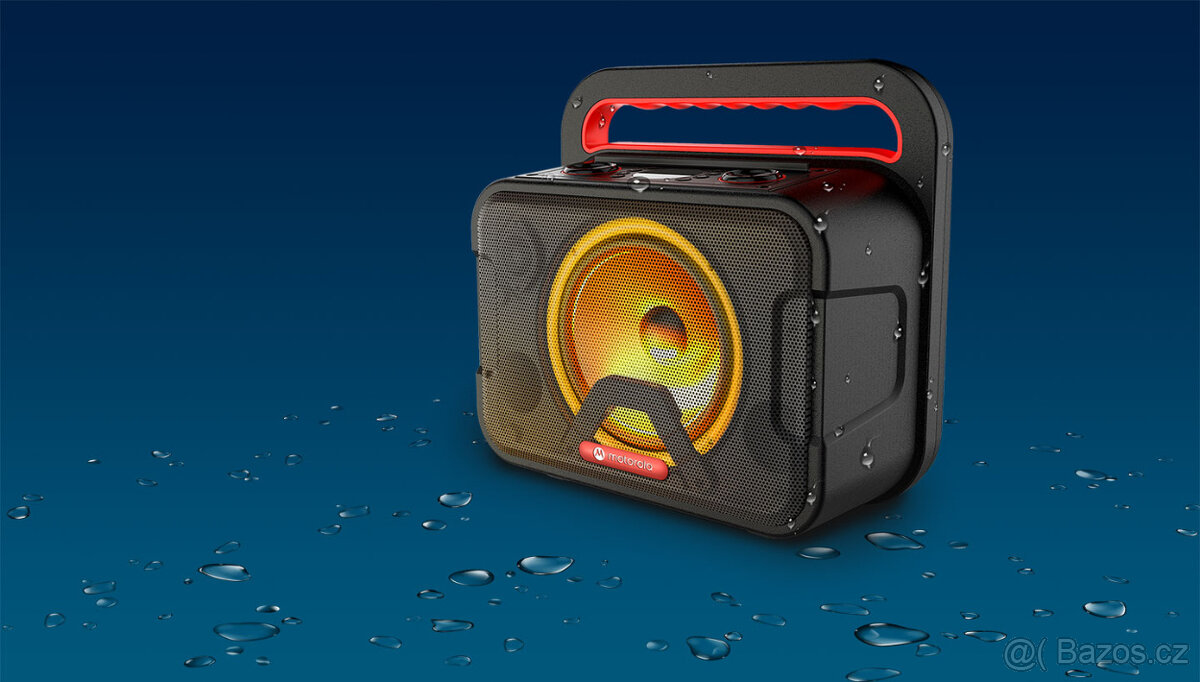 motorola ROKR 810, 40W subwoofer, voděodolný - 10