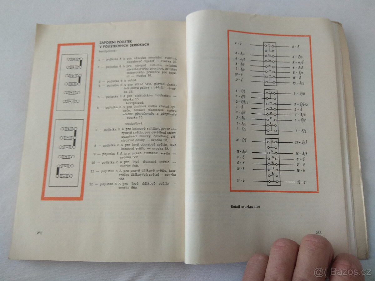 SCHEMATA ELEKTRICKÉHO. ZAP. OS. AUT. II., 1969 - 10