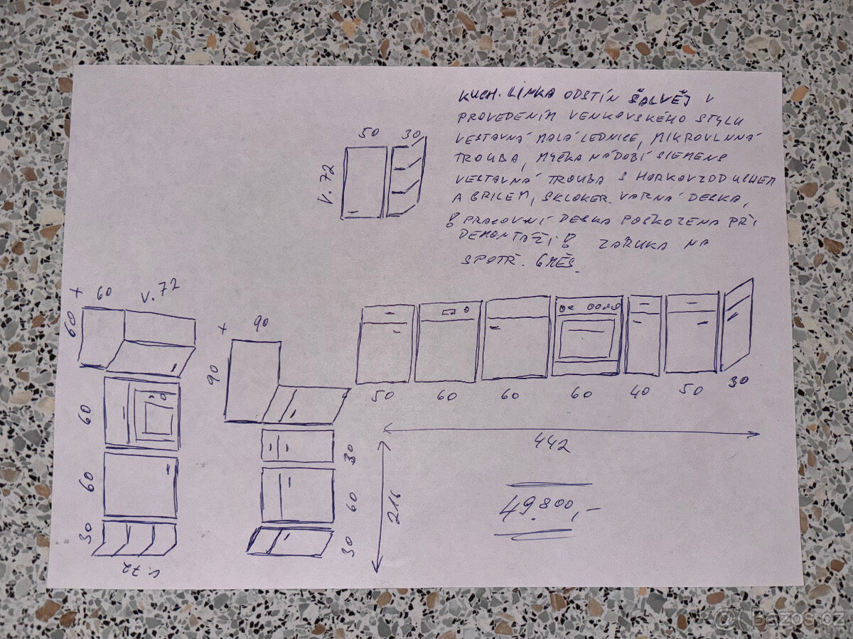 Kuchyňská linka ve venkovském stylu - 10