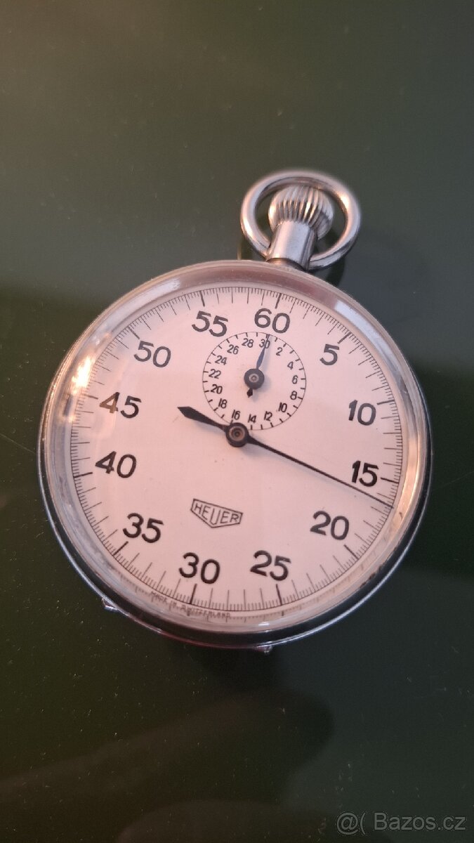 Krasne starozitne stopky Heuer - 10