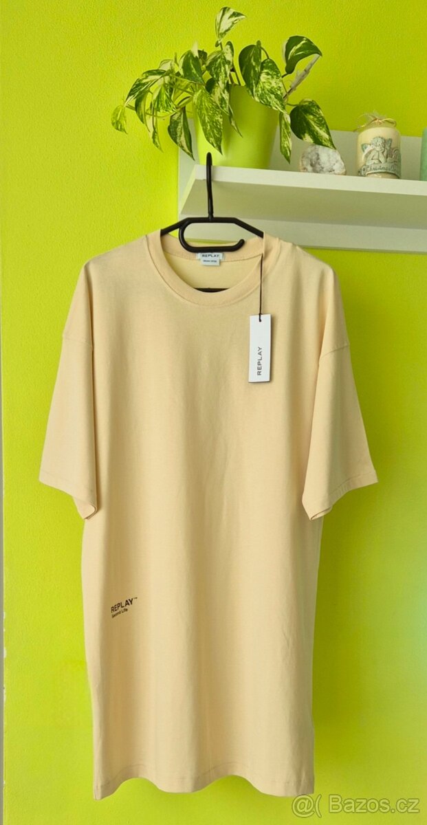 Béžové dámské šaty Ower size - 10