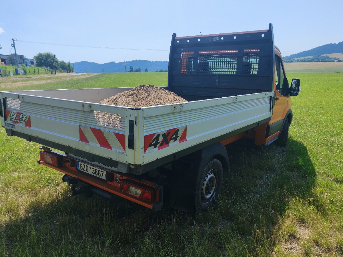 Ford Transit 4x4 sklápěč 3s DIFF LOCK Android Auto - 10
