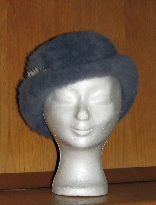 Dámský klobouček - obvod hlavy 56 cm - 10