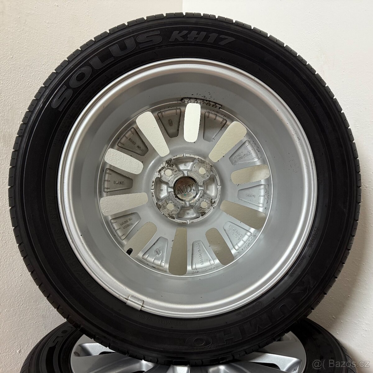 KIA RIO/STONIC 4x100 R16 ET43+LETNÍ 195/55R16 6mm - 10