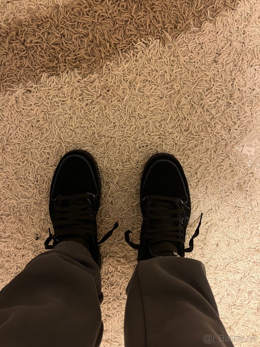 Travis Scott Air Force 1 Black Phantom 1:1 nové s krabicí - 10