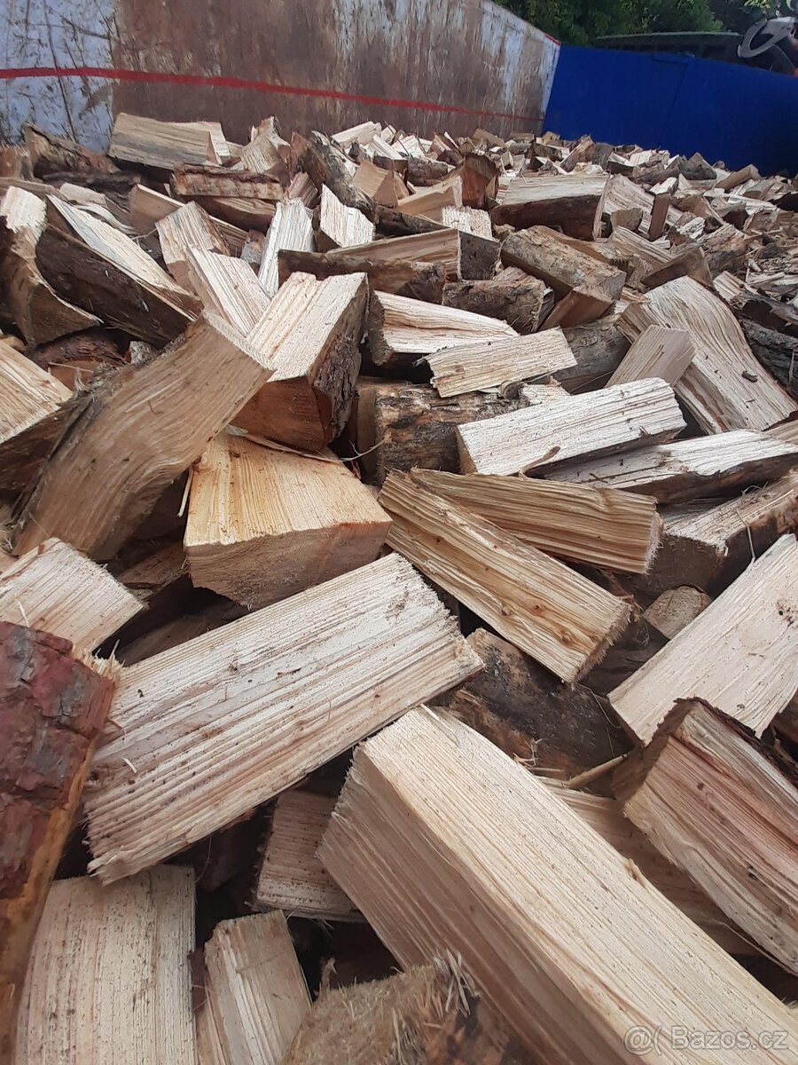Palivové dřevo smrk suchý, buk- suchý , bříza - 10