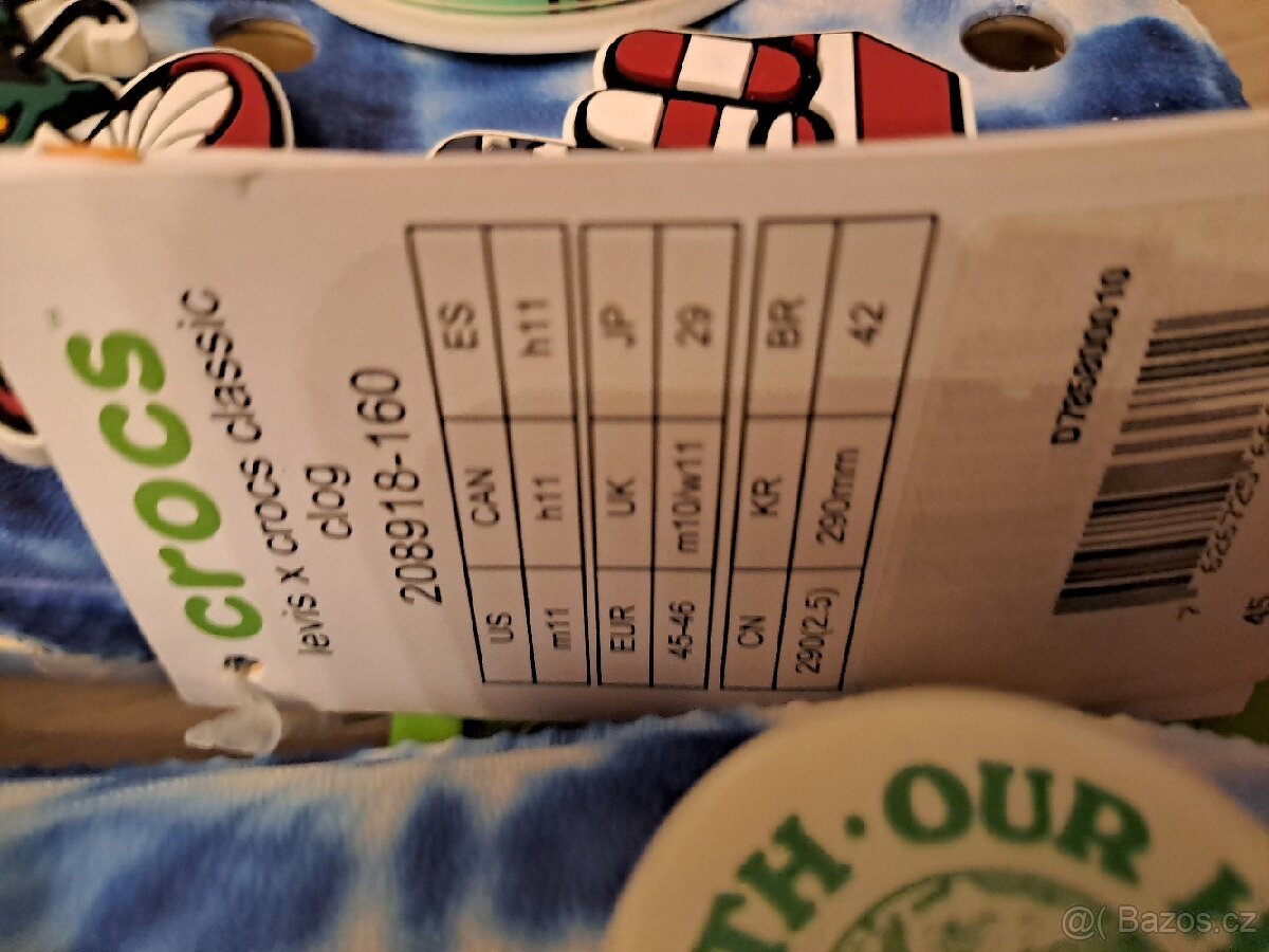 Boty Crocs Levi's-vel.44-46 NOVÉ - 10