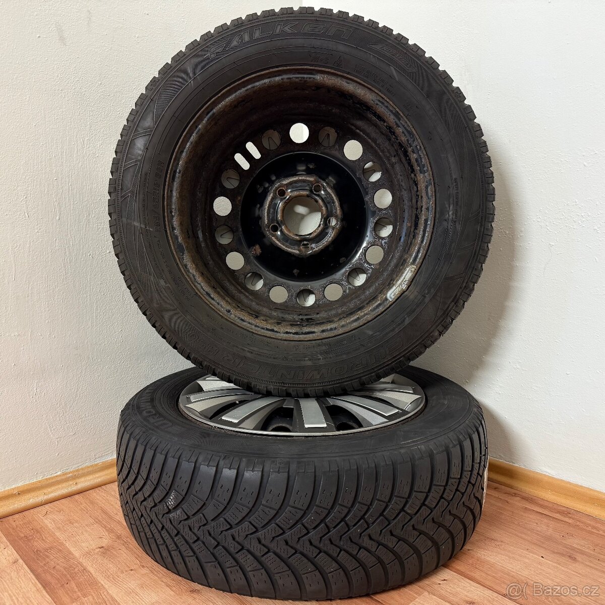 OPEL ASTRA J 5x115 R16 ET41+ZIMNÍ 205/60R16 7/6mm - 10