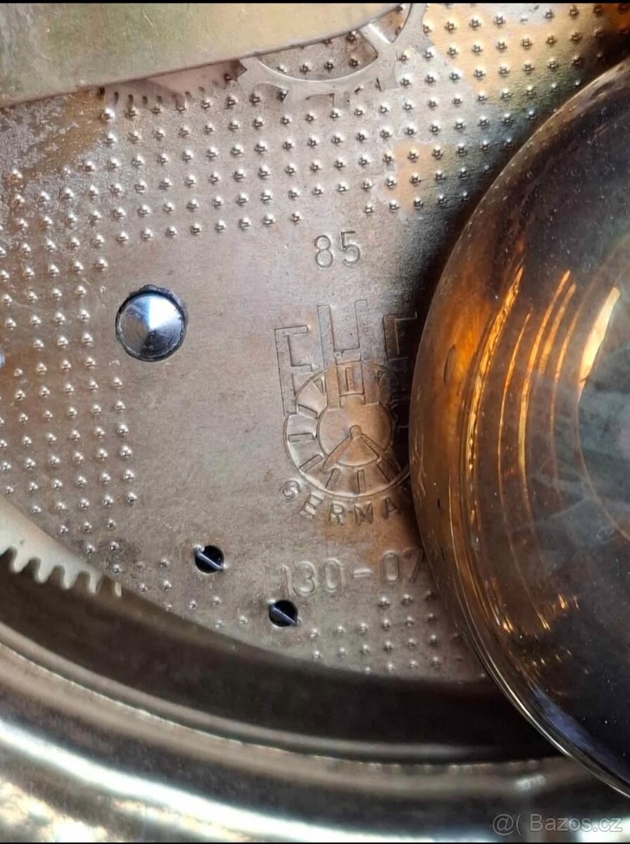 Starožitné bronzové hodiny Imperial - 10