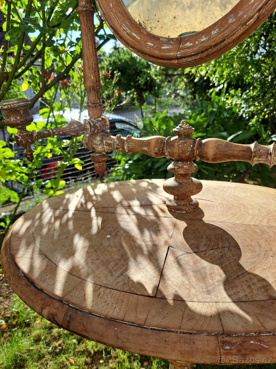 Toaletka stara starozitna se svicny - 10