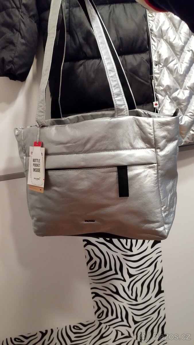 Nová dámská bunda a kabelka . Bunda velikost S. Velikost 36 - 10