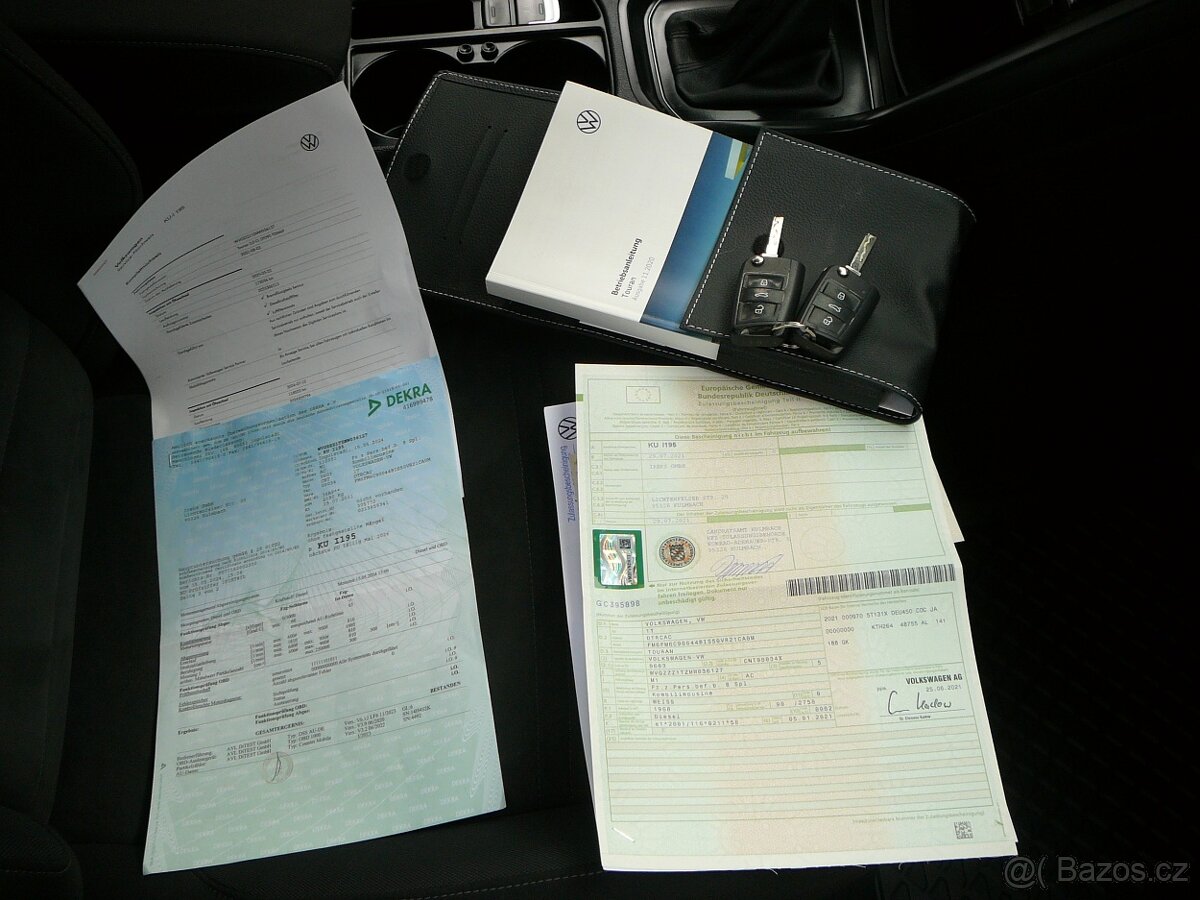 VW TOURAN 2.0 TDI 90KW FULLLED NAVI ACC FRONT EL.TAŽNÉ 2021 - 10