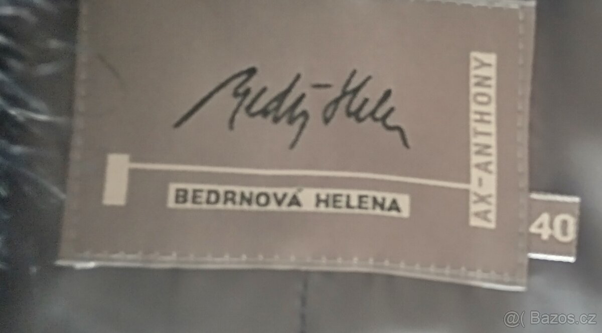 Dámský zimní kabát černý - 10