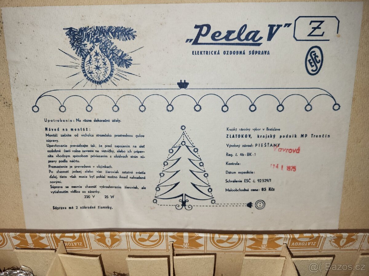 Retro vánoční osvětlení 111 - 10