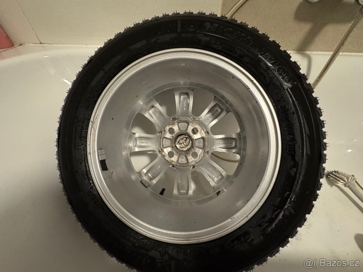 Michelin Alpin A4 zimni Nove 185/60 R15 + alu disky - 10