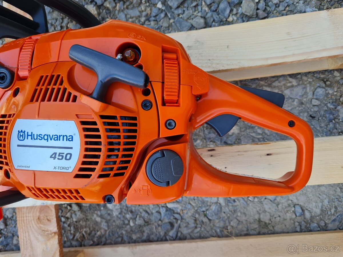 Husqvarna 450 motorova pila zaruka - 10