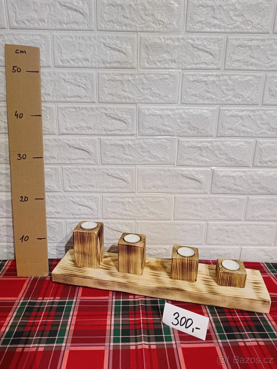 Vánoční dřevěné dekorace - 10