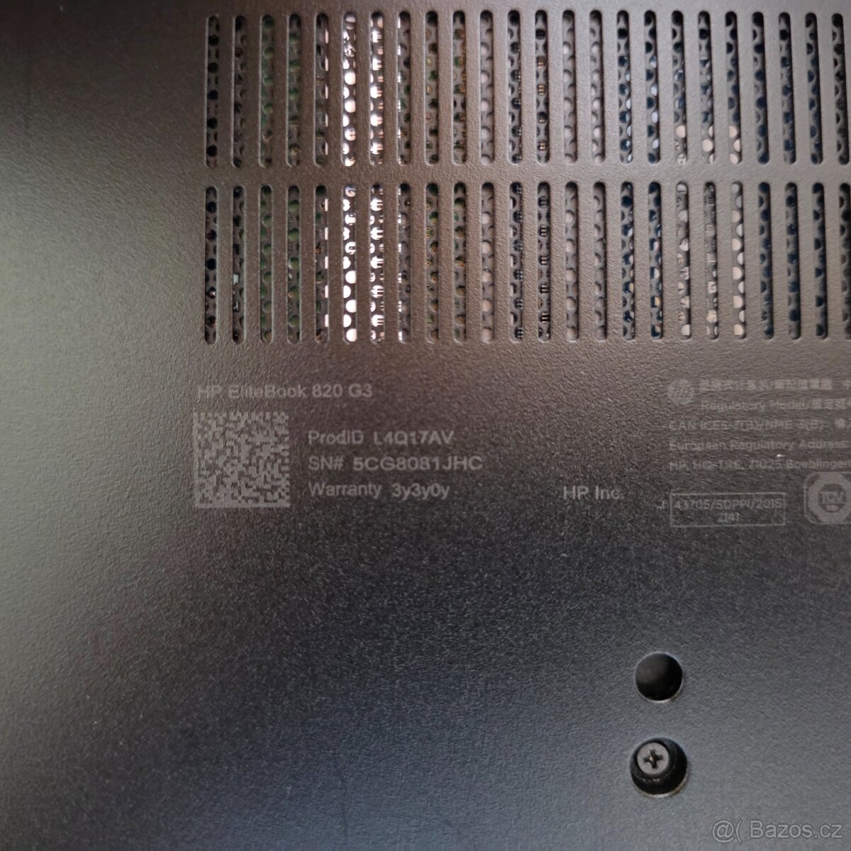 Notebook HP EliteBook 820 G3 Windows 11 - 10