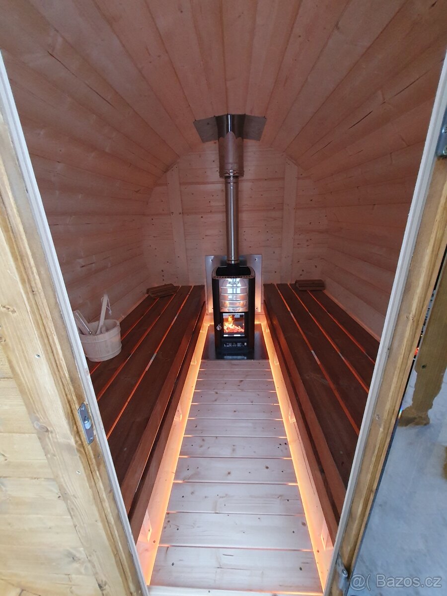 Fínska sudová sauna - 10