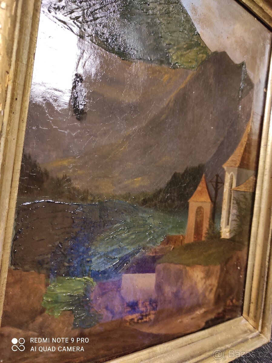 Obraz olej na plátně 44 x 36 - 10