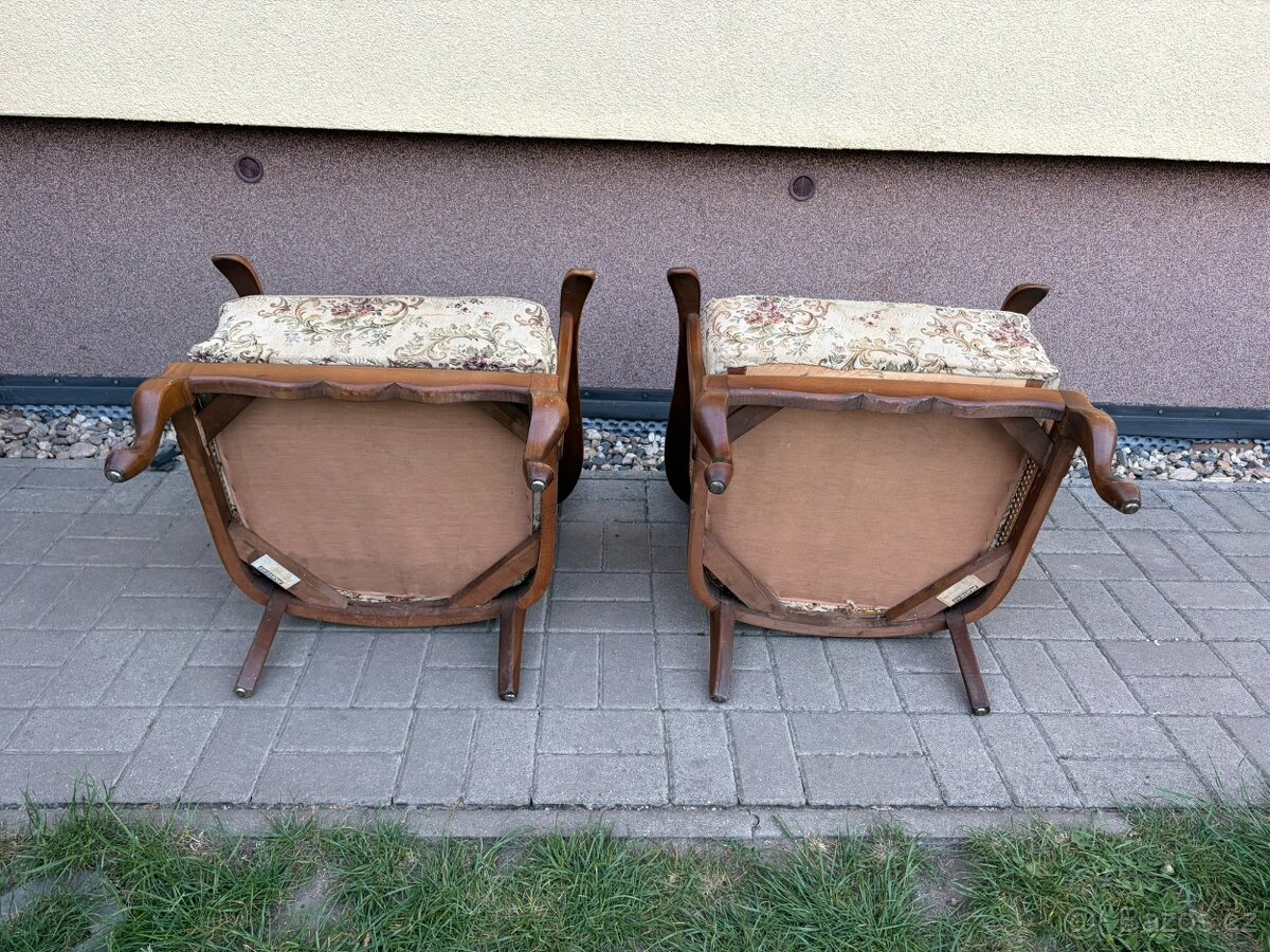 2x staré křeslo - 10