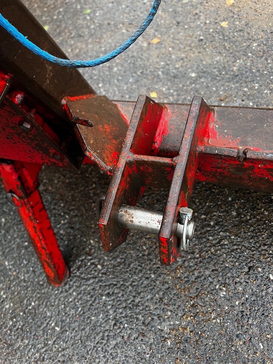 Naviják za traktor MAXWALD 3,5T -pěkný stav— rohatka- - 10