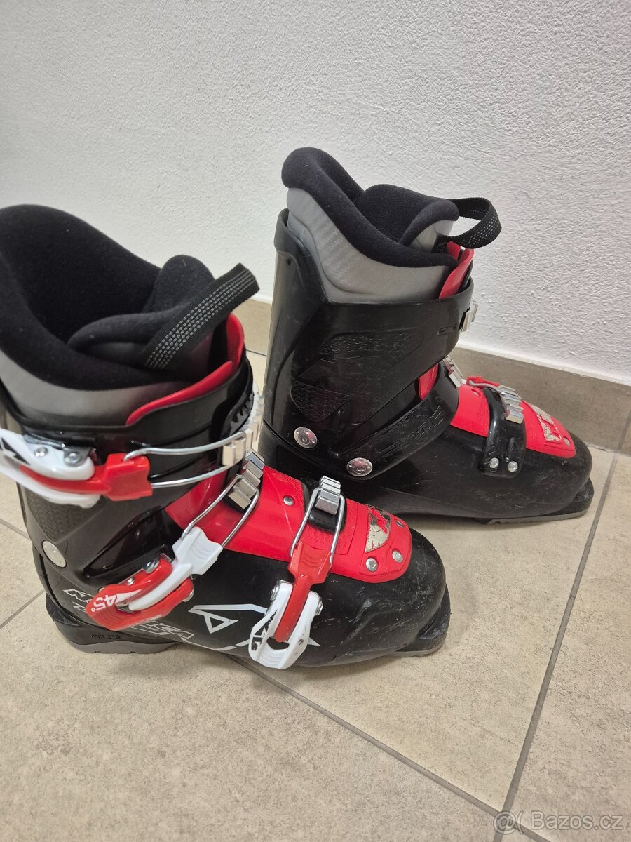 Dětské lyže WEDZE vel. 110cm + lyžáky vel. 22-23.5cm - 10