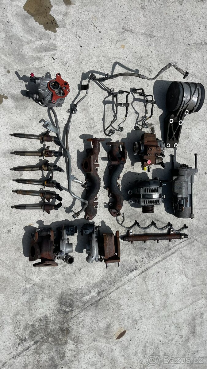 Land Rover Range Rover L322 - příslušenství motoru 3,6 TDV8 - 10