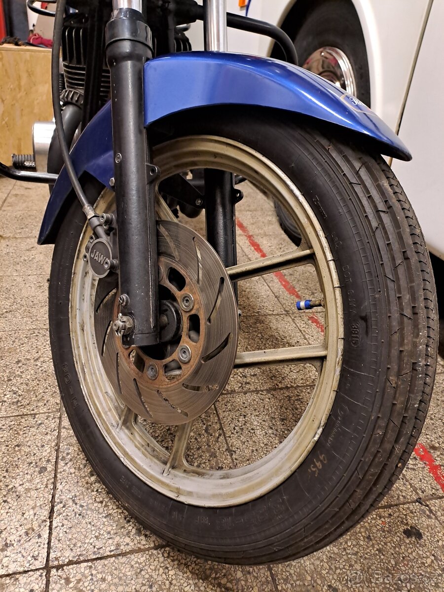 JAWA 350 640 Blue Style - 10