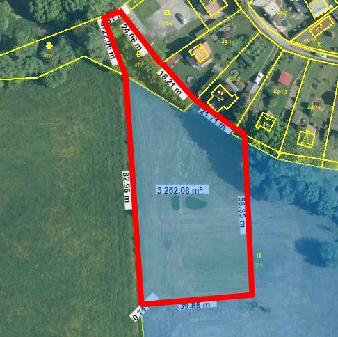 Stavební parcela, Český Krumlov - Zahrádka -soukromí - 10